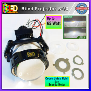Bled B-50 Projector Lampu Mobil Motor Terang - gambar utama