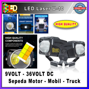 Bled U10 LED Mini Projie 30W High Quality - gambar utama