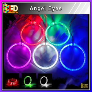Bledauto Angel eyes Lampu Biled projector Projie Mobil dan motor - gambar utama