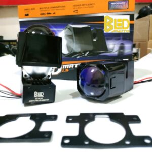 Bledauto Lampu Biled Matrix X1 mini 1,5 inc Blue Lens tipe M2 - gambar utama