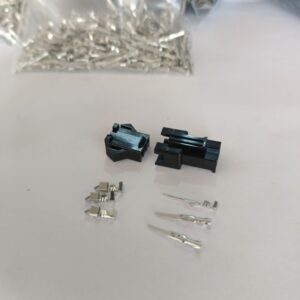 Soket 3 Pin SM3 Sepasang Tanpa Kabel Termasuk Jarum - gambar utama