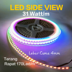 Bledauto Led Side View Strip RGB WS2812b 170 LED/m Smart - gambar utama