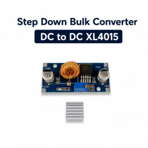 XL4015 Step Down DC to DC 5A 75W Adjustable Penurun Tegangan Buck Converter + Heatsink - gambar utama